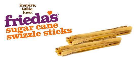 Sugar Cane Swizzle Sticks | Frieda's Inc. – The Specialty Produce Company
