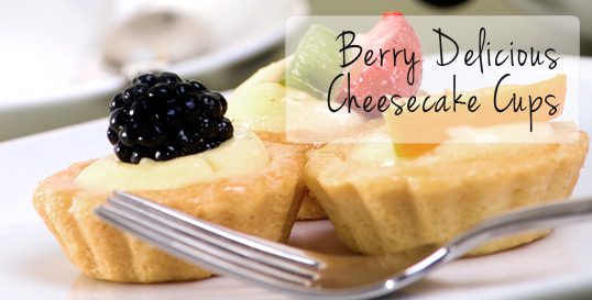 Berry Delicious Cheesecake Cups