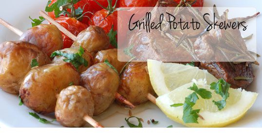 Grilled Potato Skewers