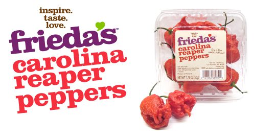carolina reaper peppers frieda s inc the specialty produce company