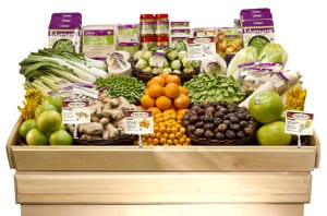 Some popular Asian produce items for Chinese New Year