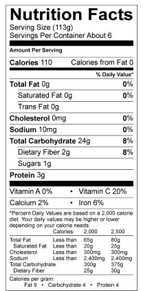 BabyPurplePotatoesNutritional