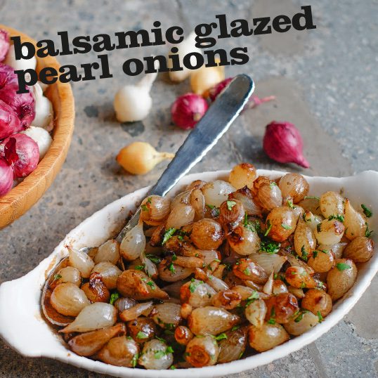 Balsamic Glazed Pearl Onions | Frieda's LLC - The Branded Produce