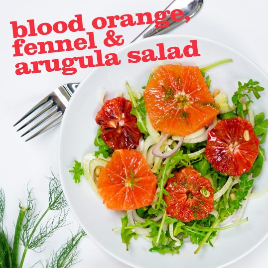 Blood Orange, Fennel, and Arugula Salad Frieda's Inc. The Specialty