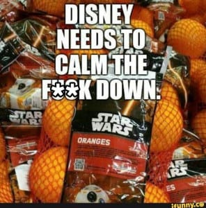 Disney Meme - Star Wars Branding