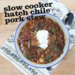 Frieda's Specialty Produce - Slow Cooker Hatch Chile Pork Stew