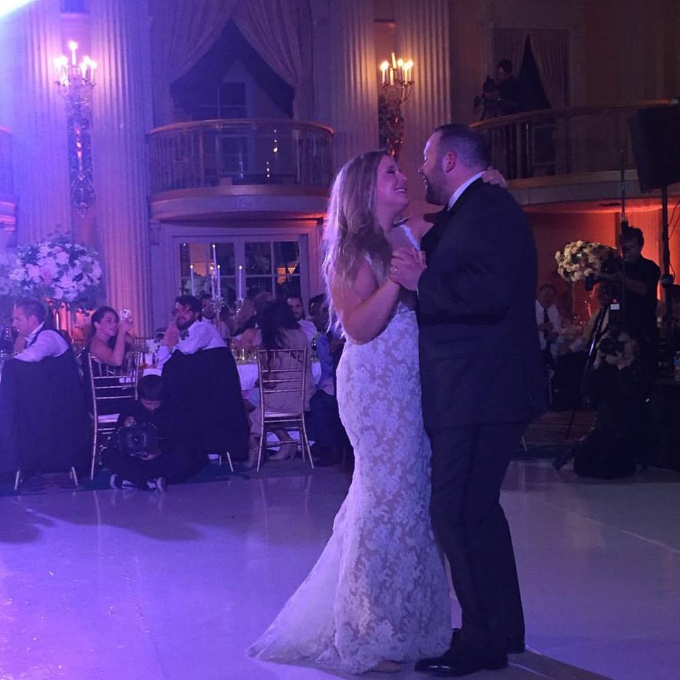 Alex and Ben dancing at their wedding
