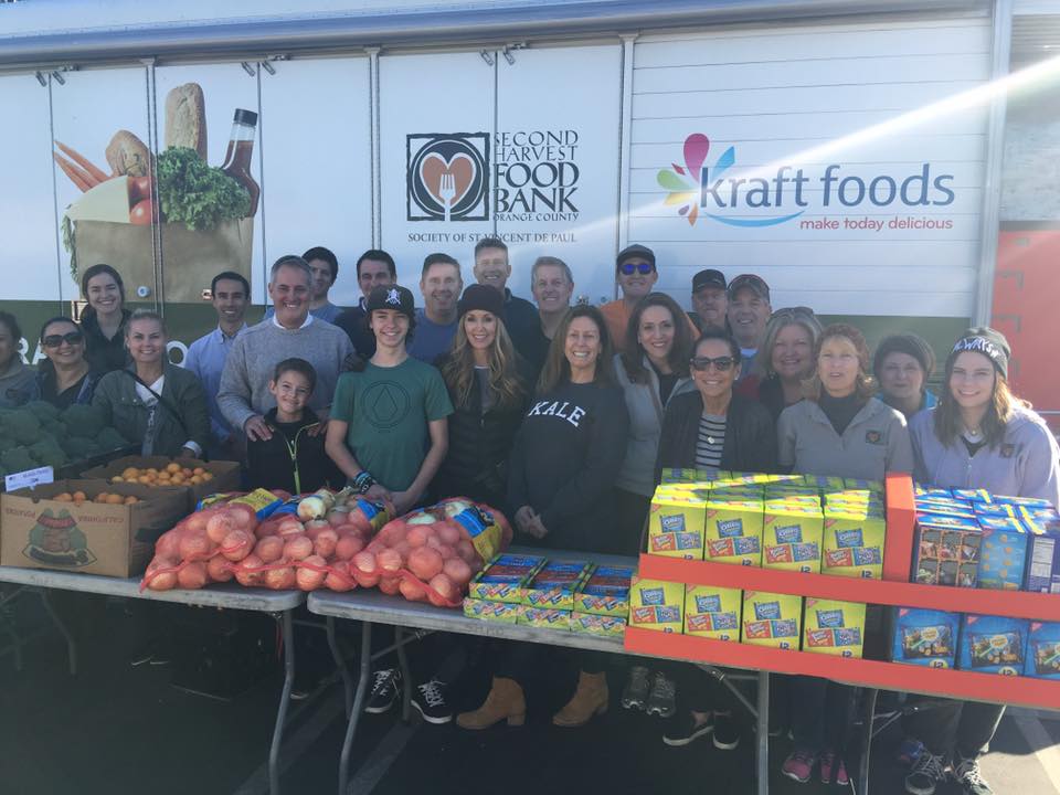 Second Harvest Food Bank's mobile pantry