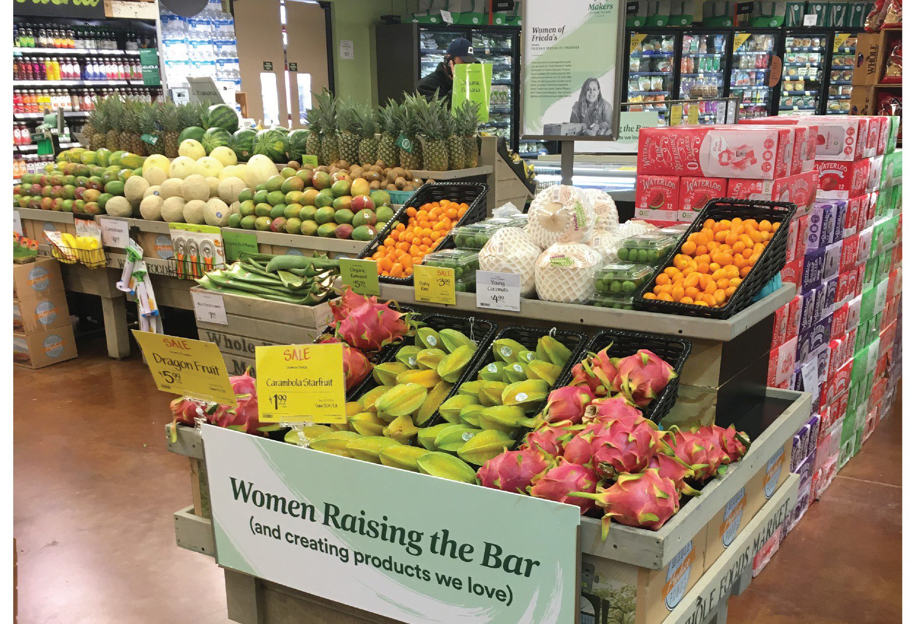 Whole Foods Market Highlights Frieda’s during International Women’s