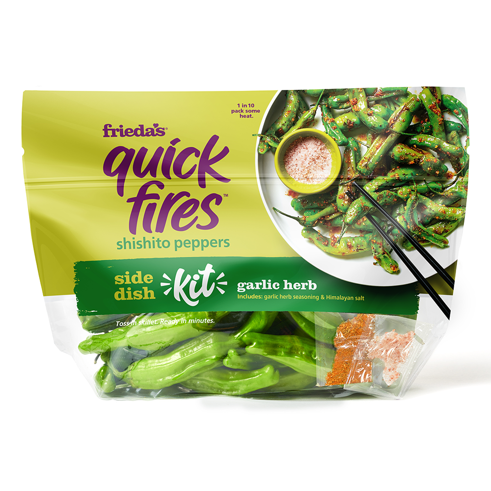 Quick Fires® Shishito Kit Garlic Herb Image