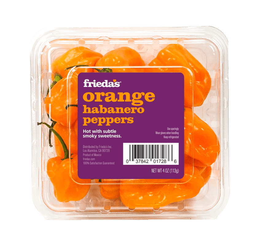 Orange Habanero Peppers Image